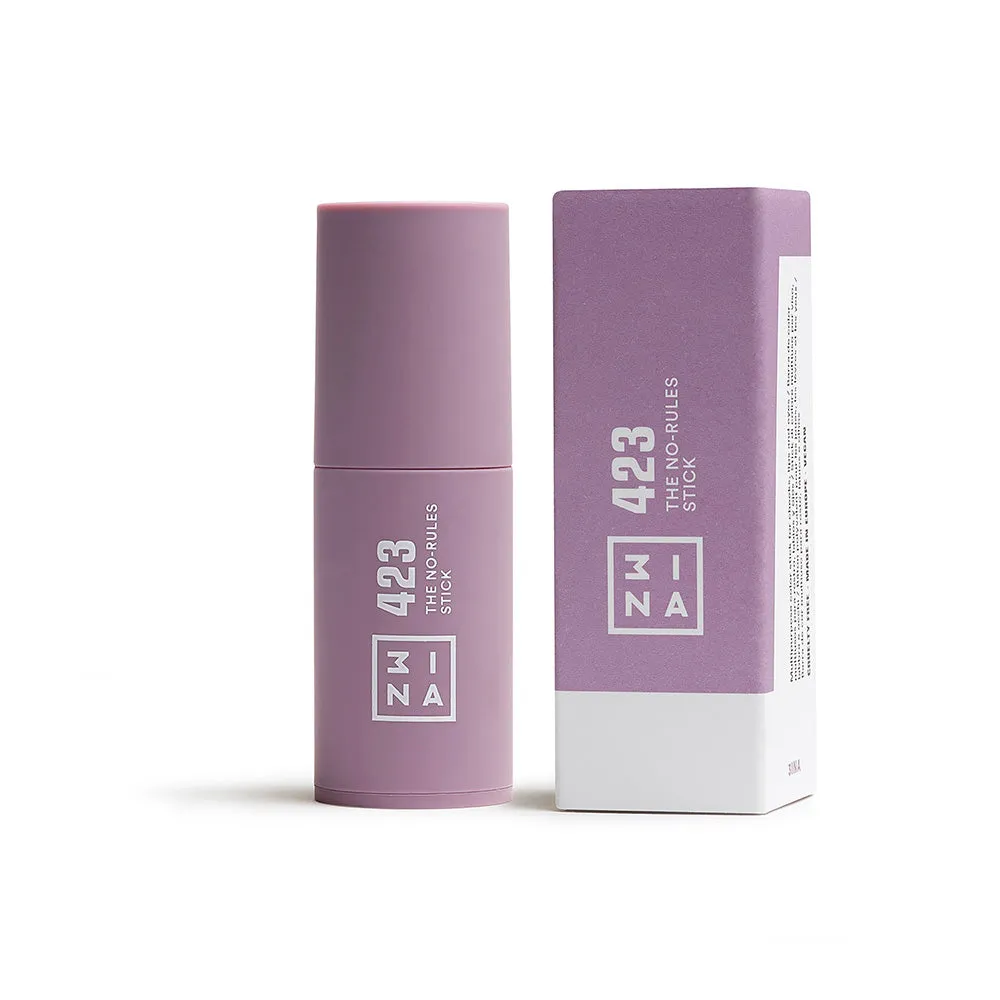 3INA The No-Rules Stick 423 stick blush 3-en-1 sheer