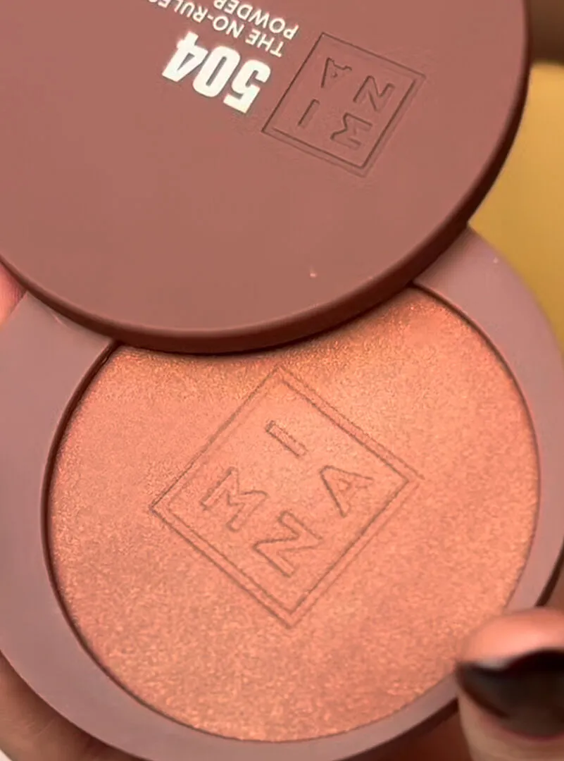 3INA The No-Rules Powder 210 Blush 3-en-1 sans talc