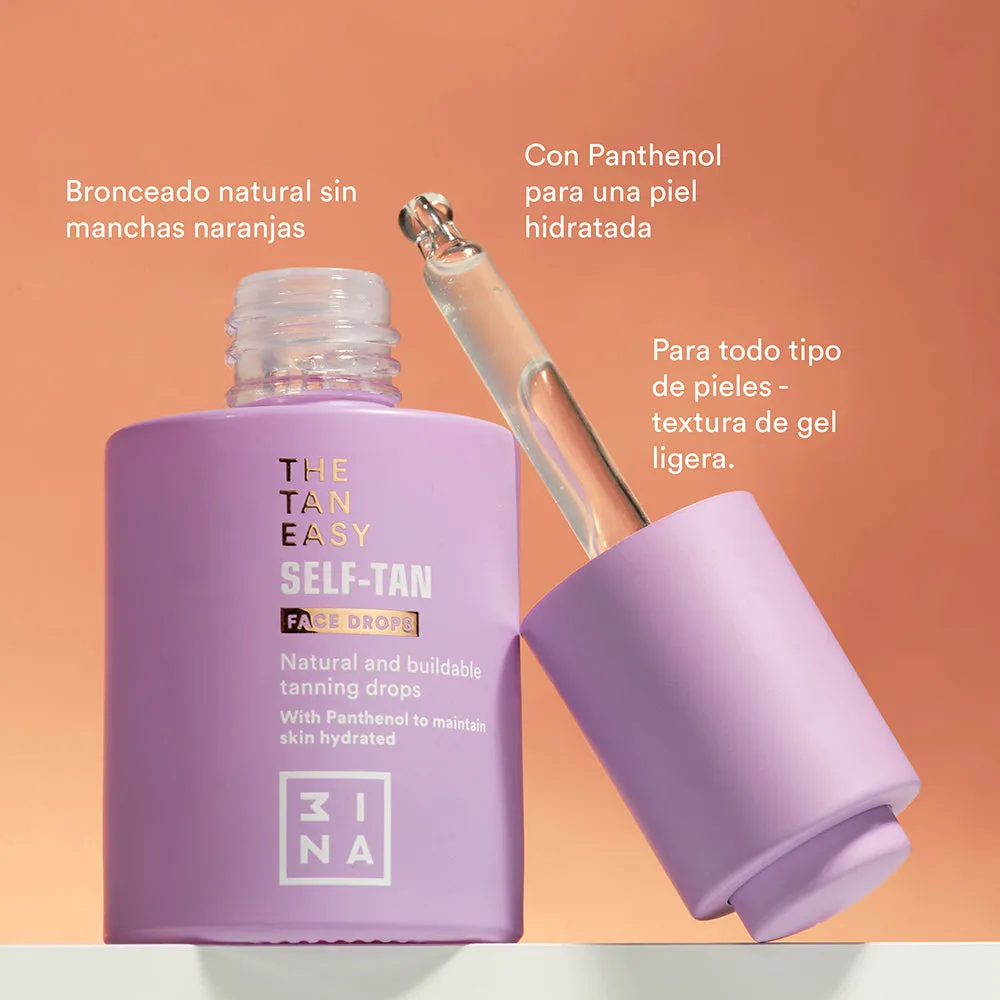 3INA The Tan Easy gouttes autobronzantes visage