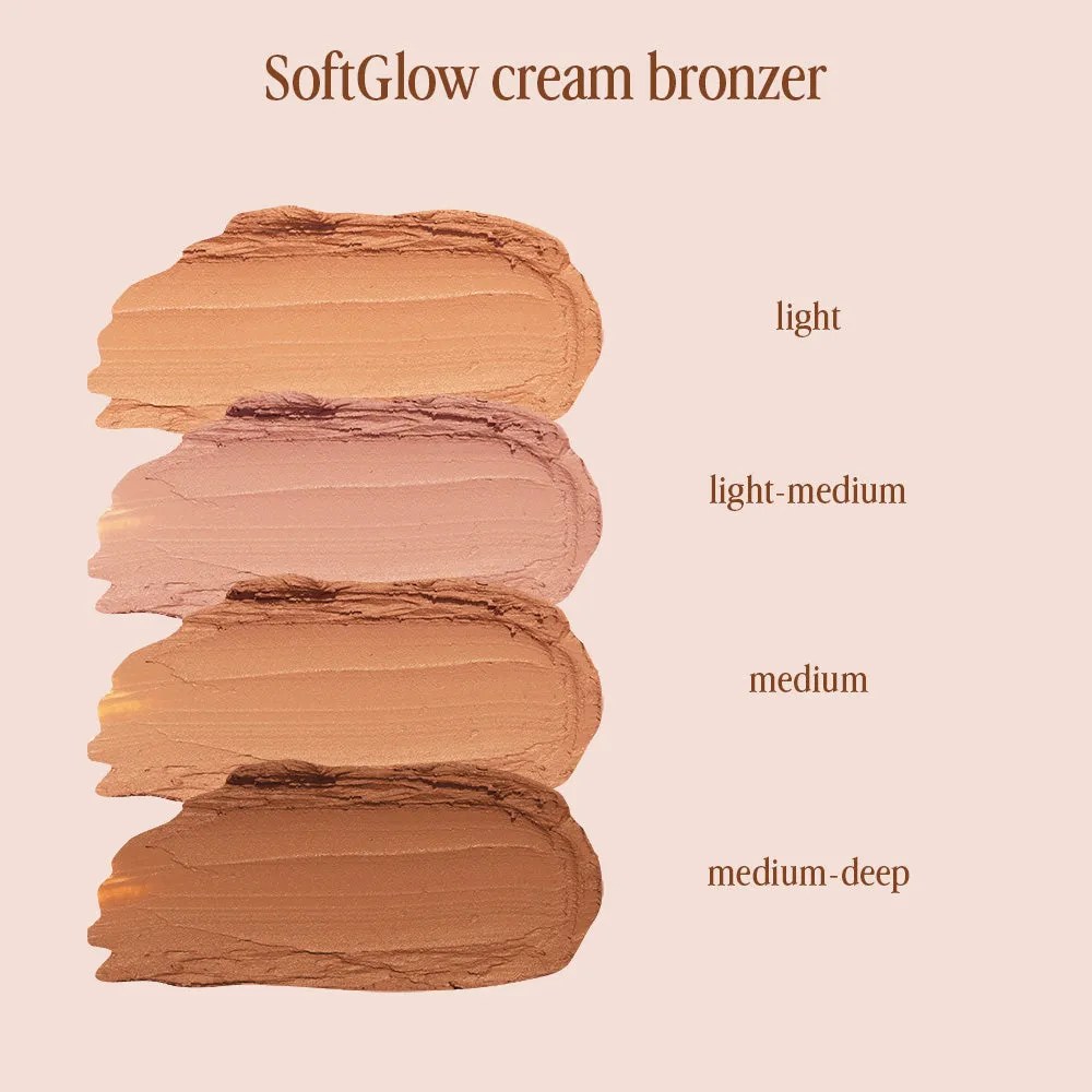Happy Skin SoftGlow Cream Bronzer crème teinte Light effet soleil