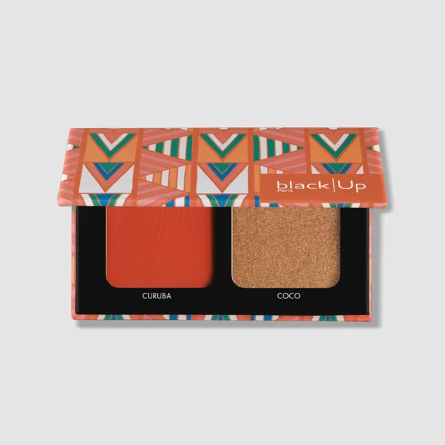Black Up Blush and Highlighter Duo blush lumineux modulable