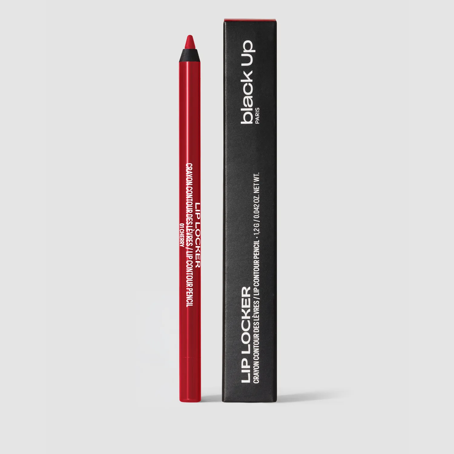 Black Up Lip Locker crayon lèvres cherry rouge mat