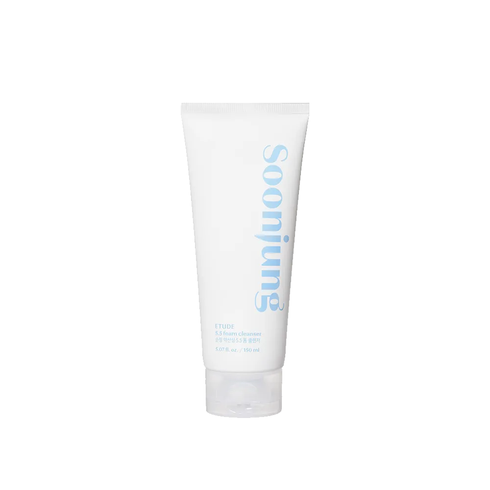 ETUDE Soonjung 5.5 Foam Cleanser nettoyant 150ml doux