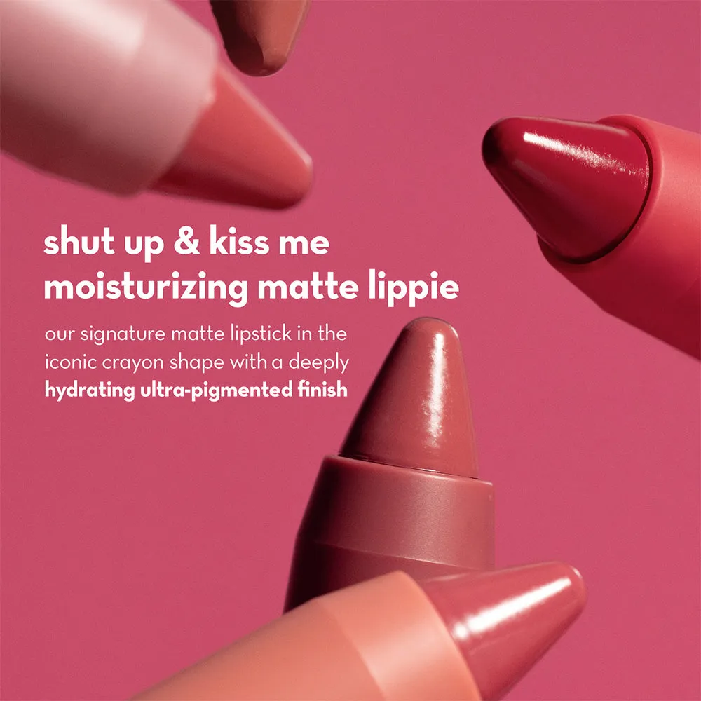 Happy Skin Shut Up and Kiss Me rouge à lèvres Obsessed mat