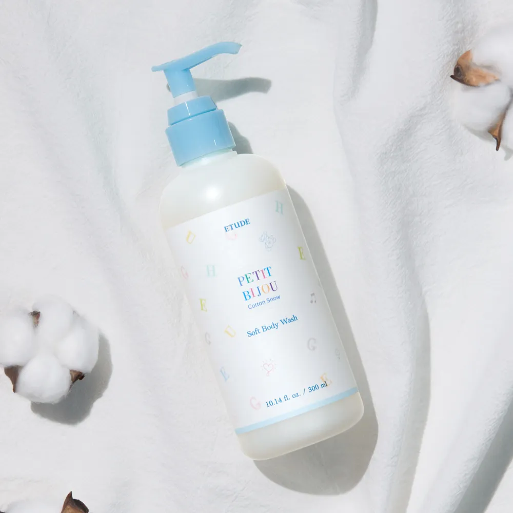 ETUDE Petit Bijou gel douche cotton snow 300ml doux