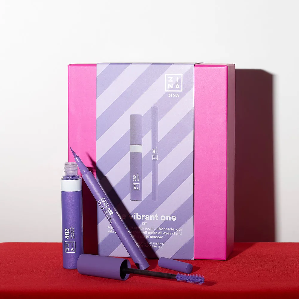 3INA The Vibrant One Kit maquillage yeux 482 longue tenue