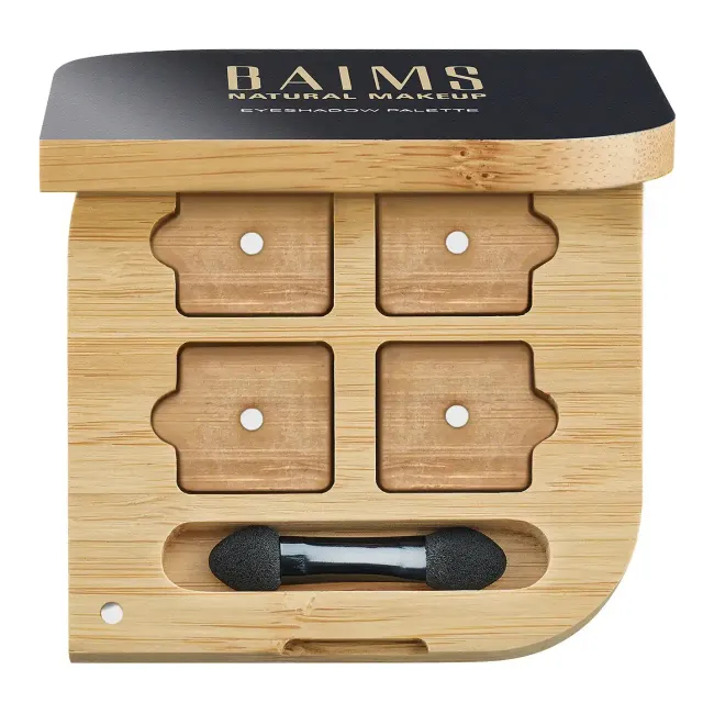Baims Quad Palette palette vide 4 fards bambou