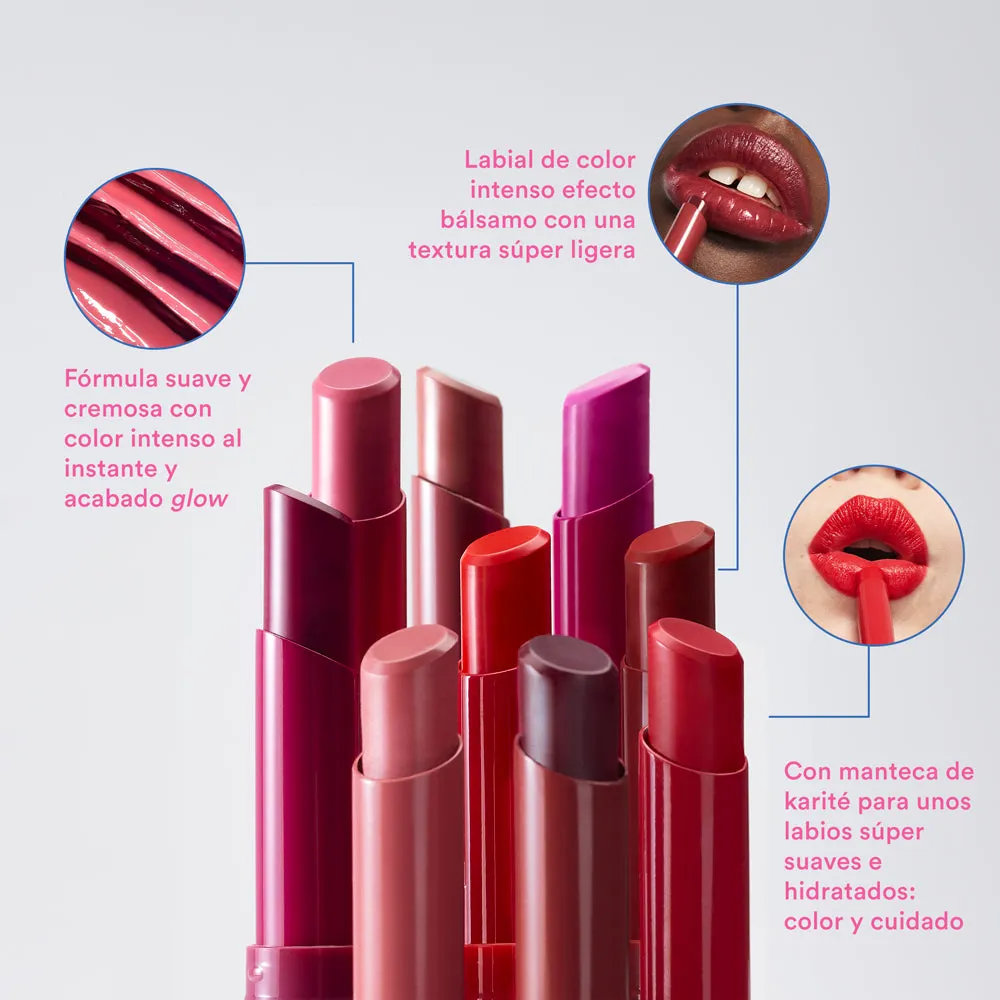 3INA The Color Lip Glow 504 rouge à lèvres teinte vegan