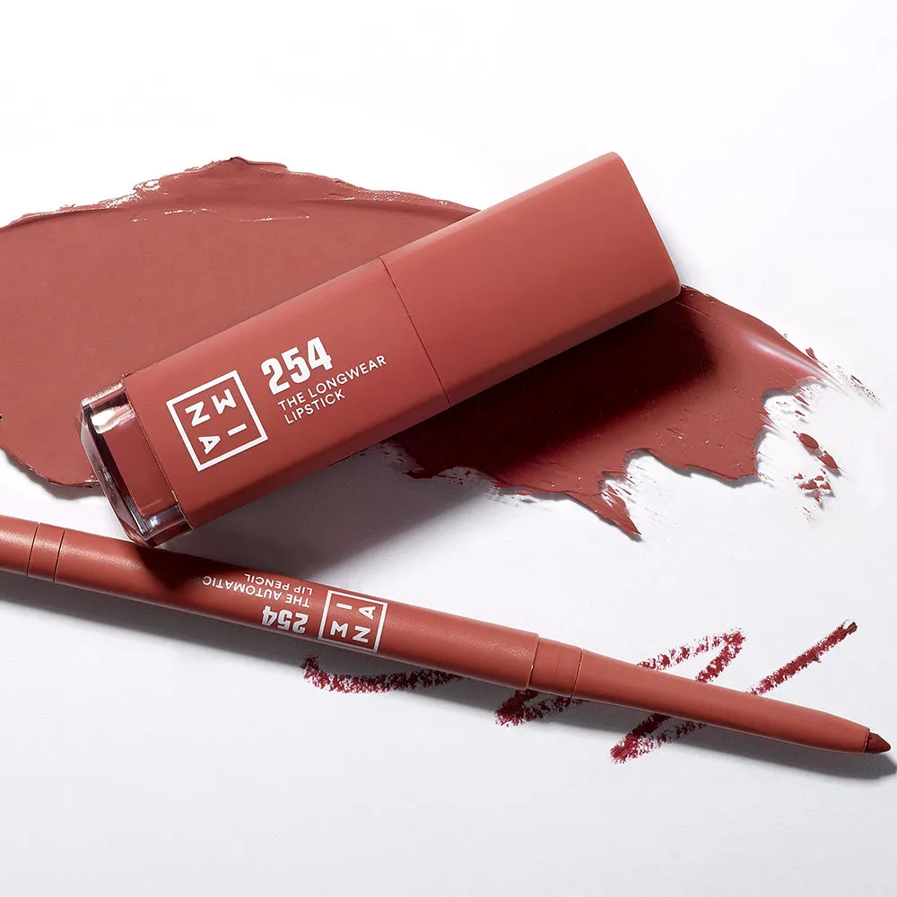 3INA The Longwear Lipstick 254 rouge à lèvres mat 12H