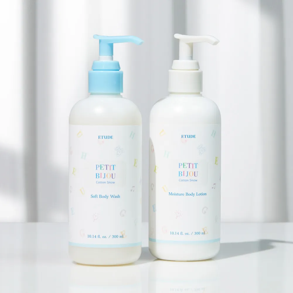 ETUDE Petit Bijou gel douche cotton snow 300ml doux