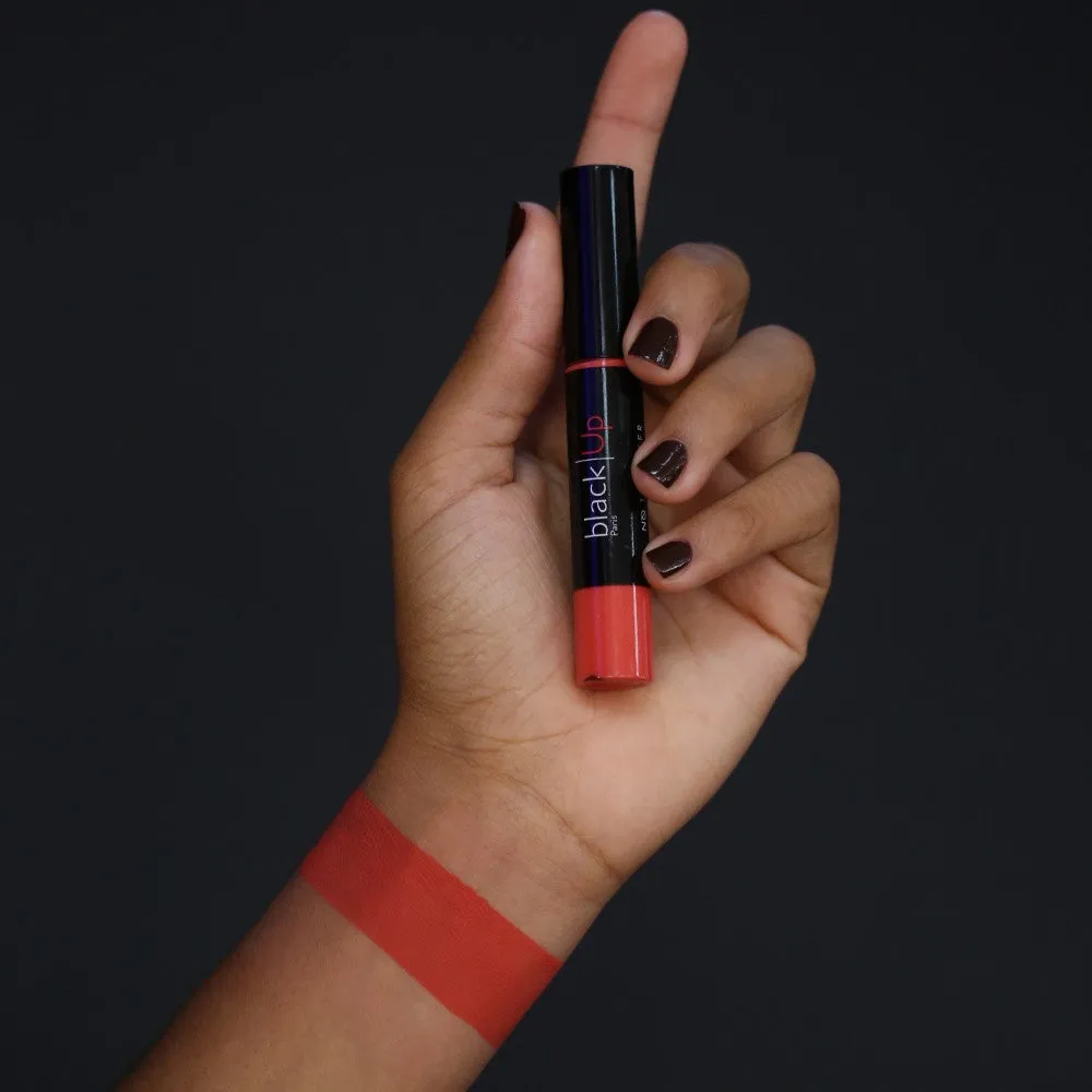 Black Up LM02 rouge à lèvres liquide mat teinte LM02