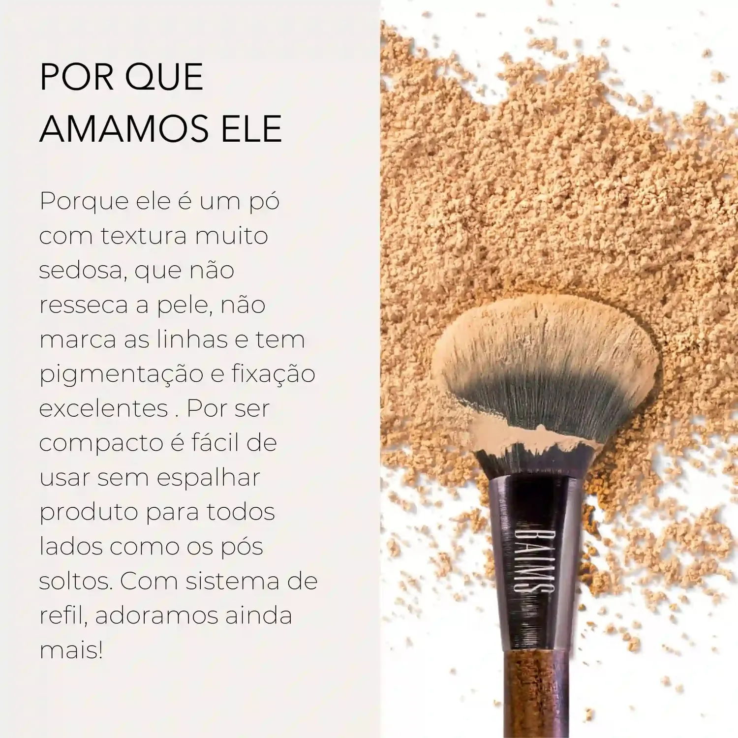 Baims Organic Cosmetics Poudre Minérale Compacte 10 Light