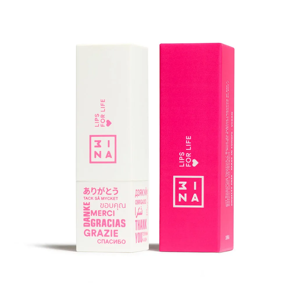 3INA Lips For Life stick lèvres rose pH lumineux