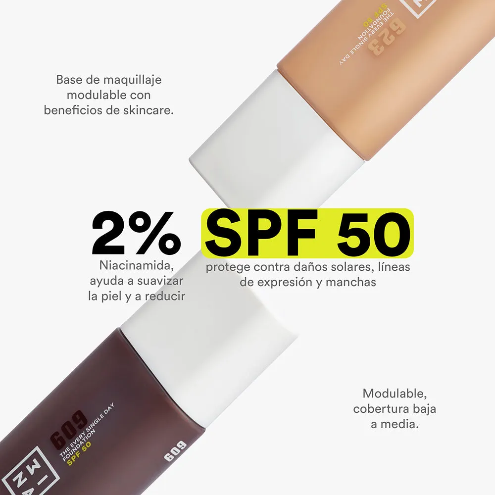 3INA The Every Single Day Foundation 622 fond de teint SPF 50