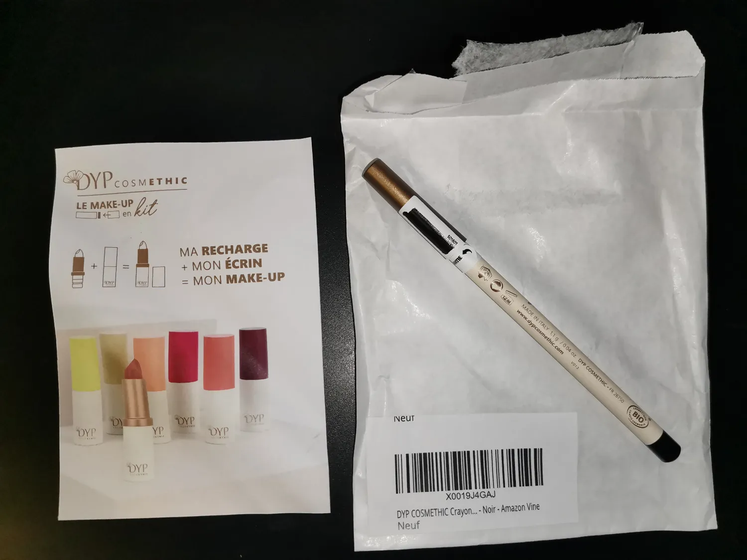 DYP Mystérieuse 608 crayon yeux-lèvres aubergine bio