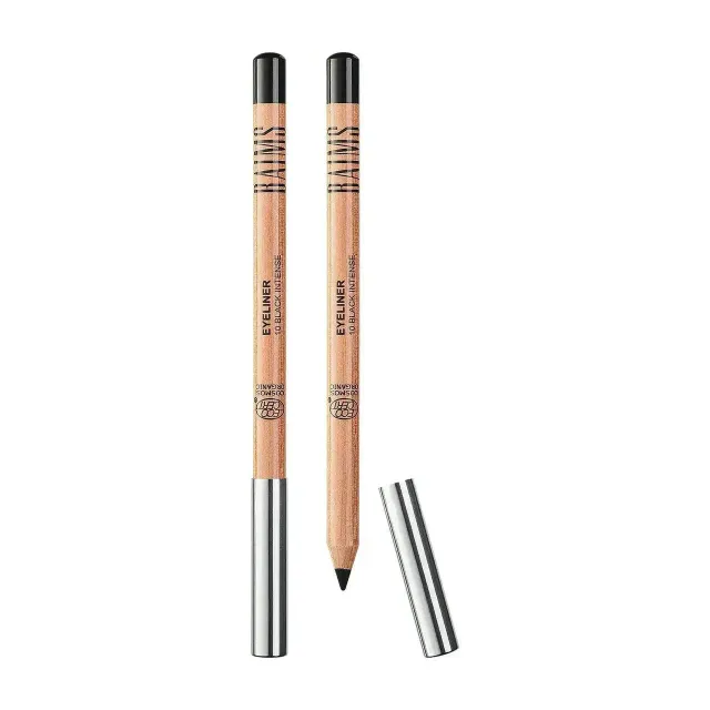 Baims Eyeliner crayon yeux 10 Black Intense noir minéral