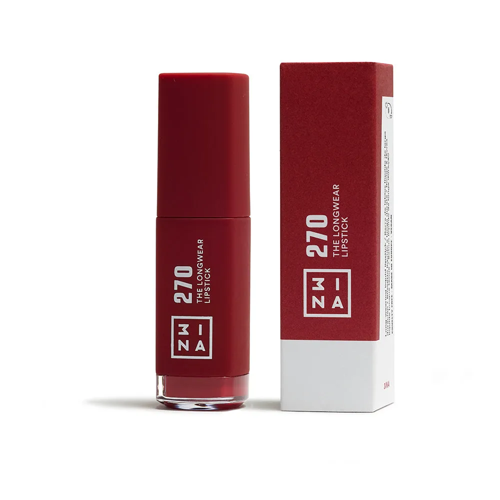 3INA The Longwear Lipstick 270 rouge à lèvres liquide mat 12h