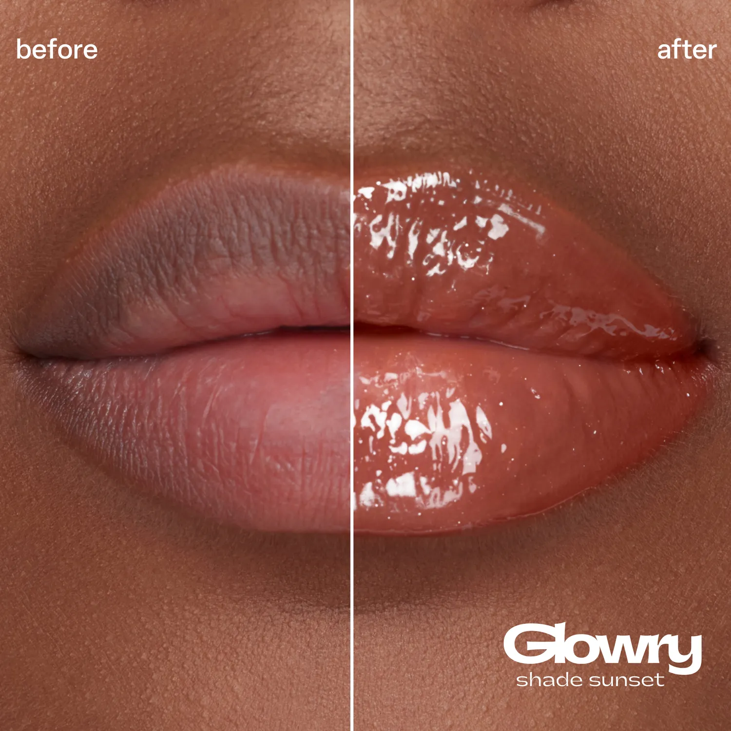 Black Up Glowry Gloss Sunset gloss lumineux