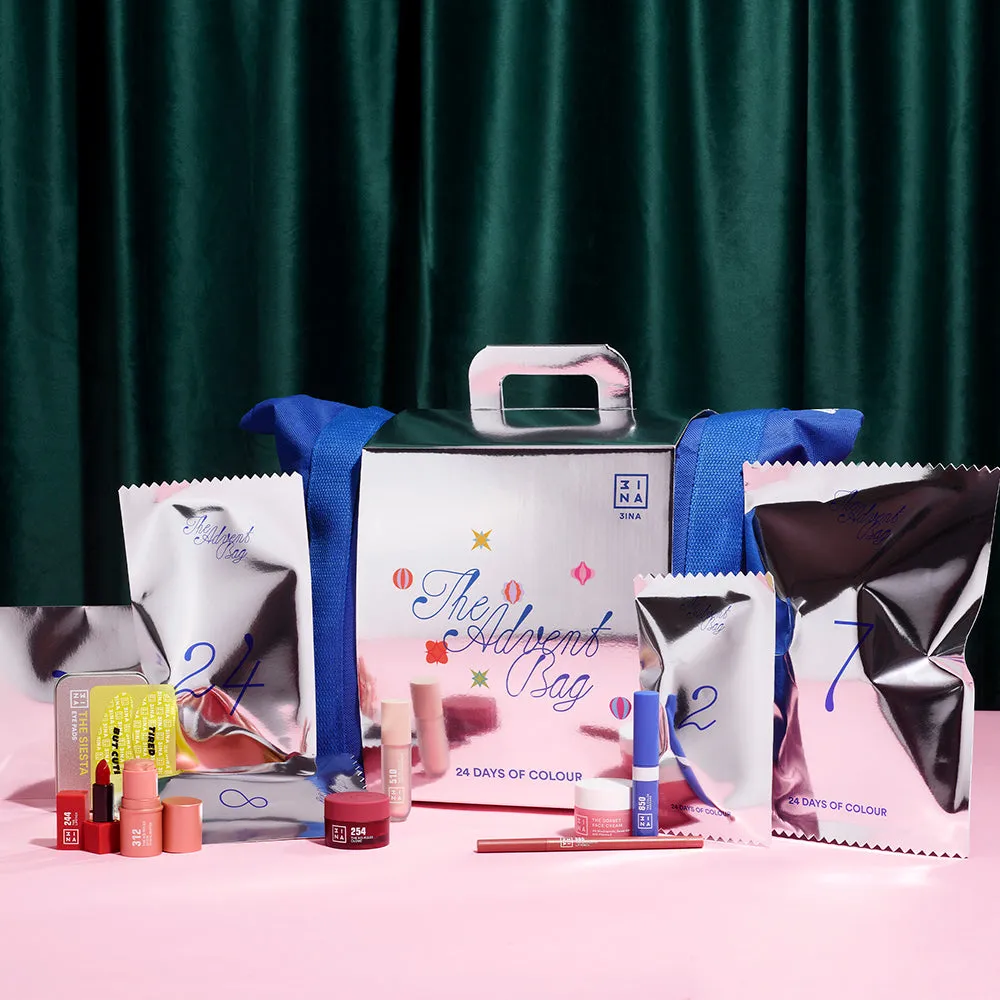 3INA Advent Bag 24 jours calendrier beauté bleu