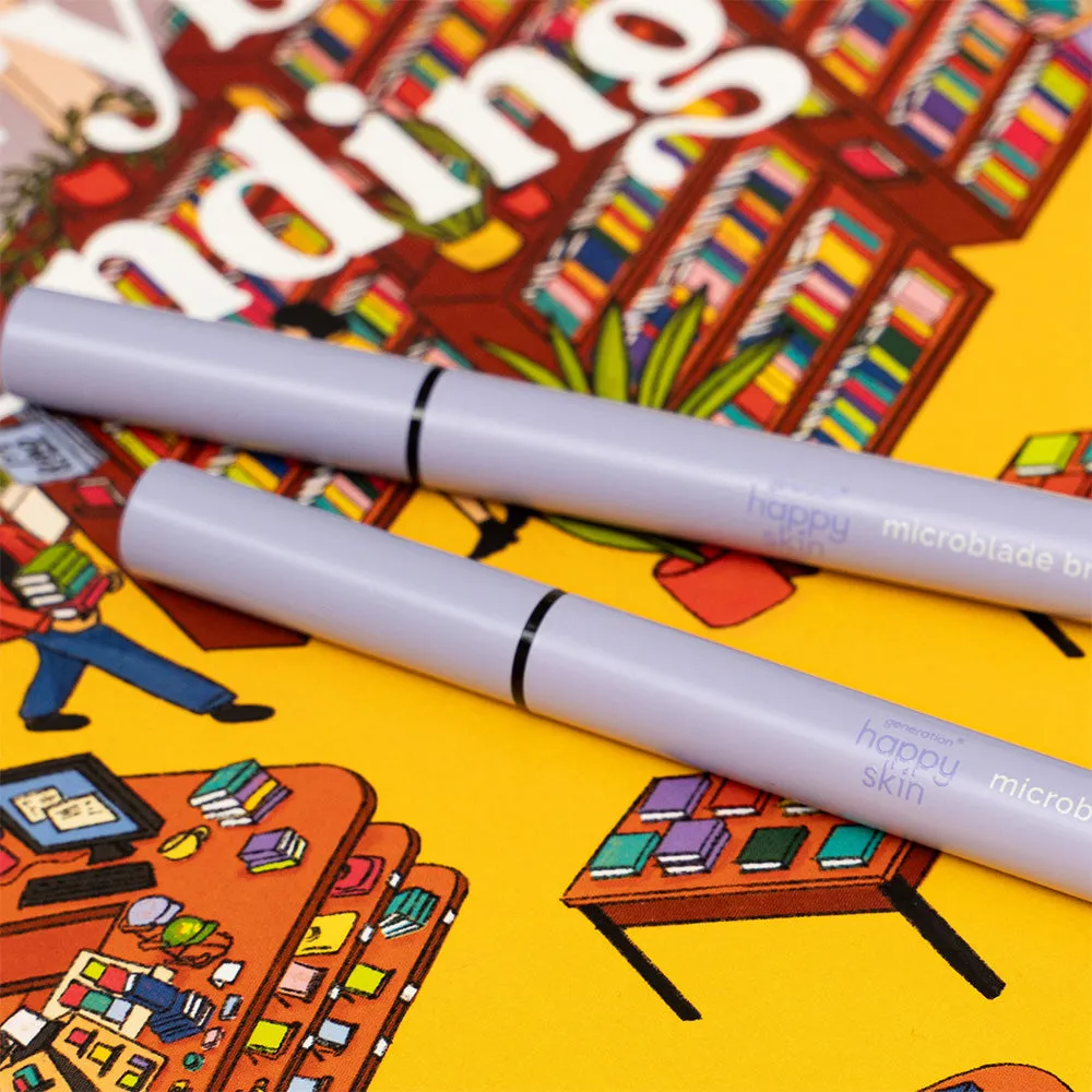 Generation Happy Skin Microblade Brow Pen sourcils teinte Taupe