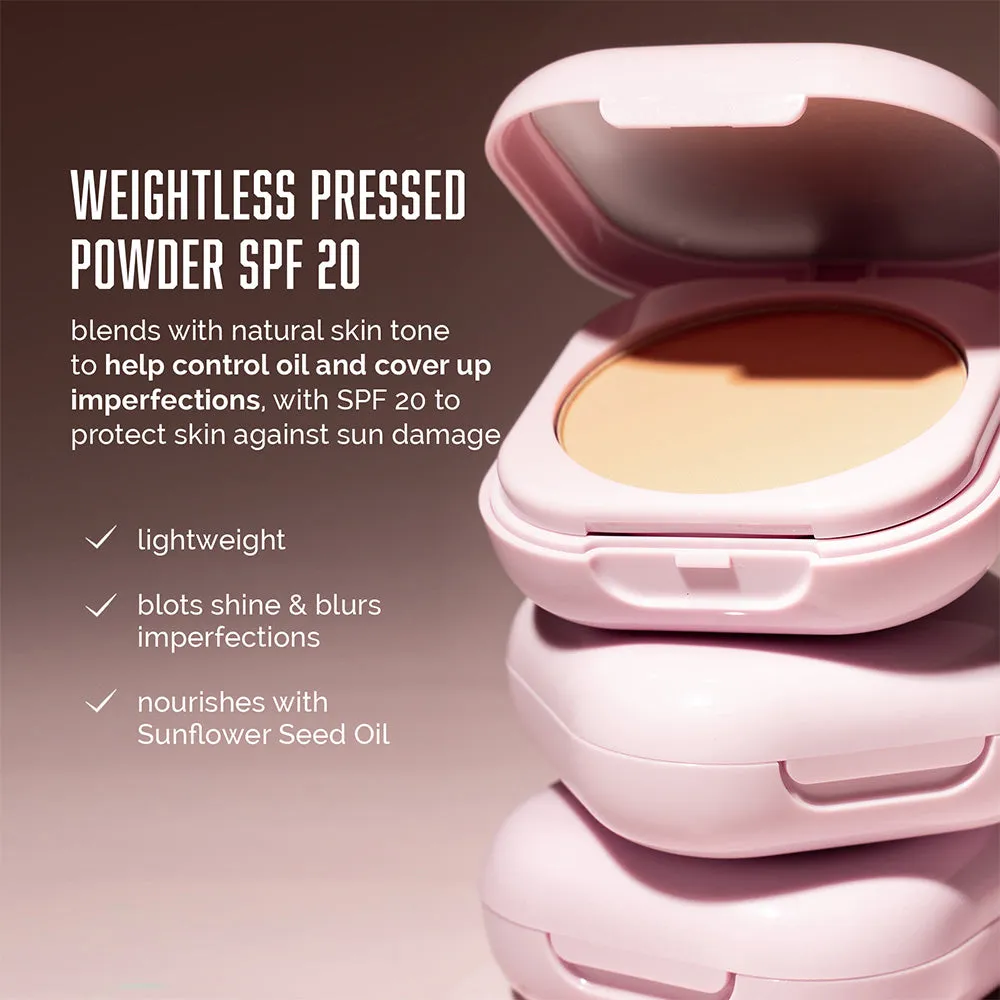 Happy Skin Weightless poudre compacte Light Beige Neutral SPF20
