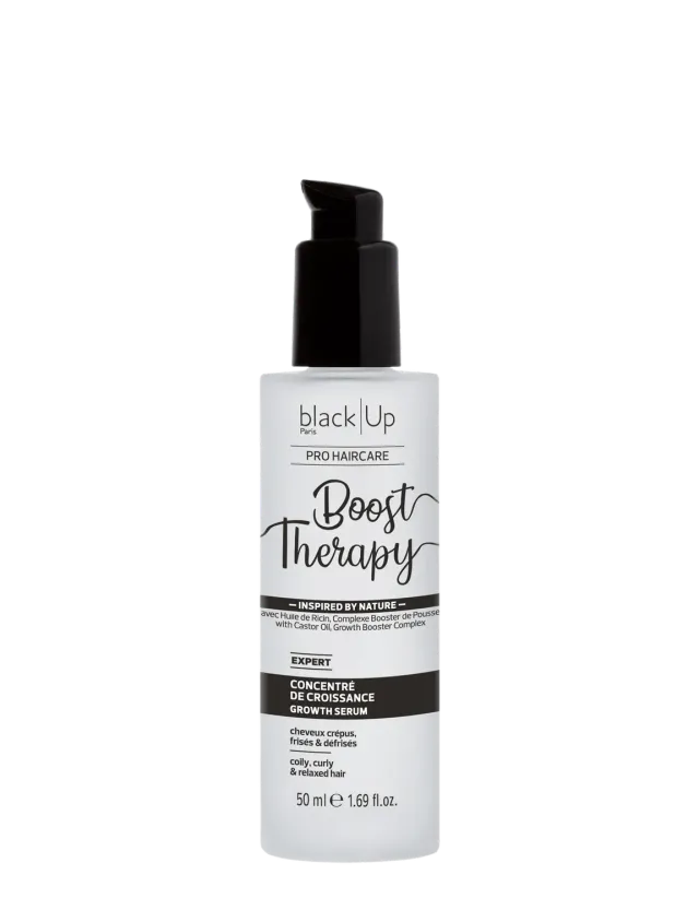 Black Up Boost Therapy concentré croissance huile ricin