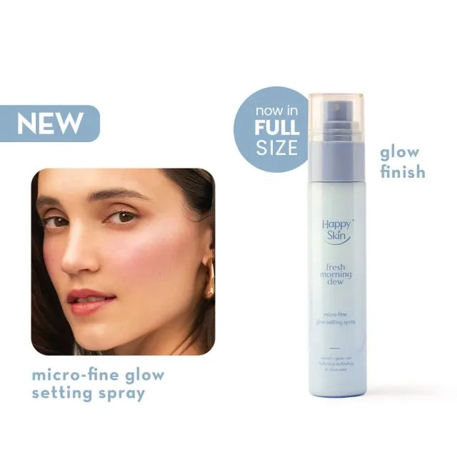 Happy Skin Fresh Morning Dew spray fixateur glow 16h