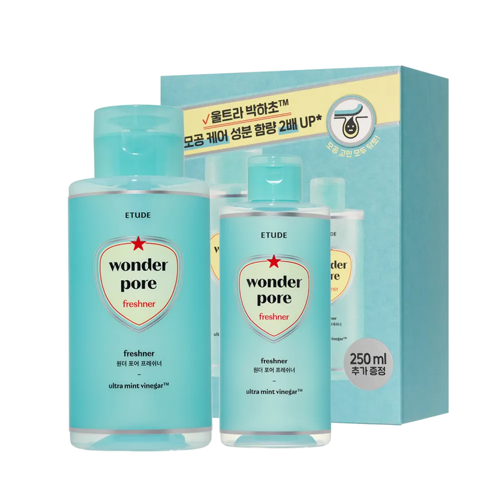 ETUDE Wonder Pore Freshner Duo 500ml+250ml Menthe