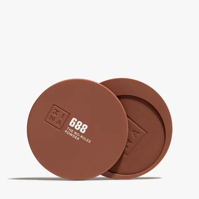 3INA The No-Rules Powder 688 poudre blush modulable