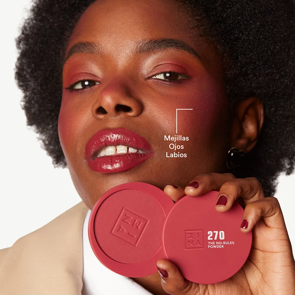 3INA The No-Rules Powder 270 blush 3-en-1