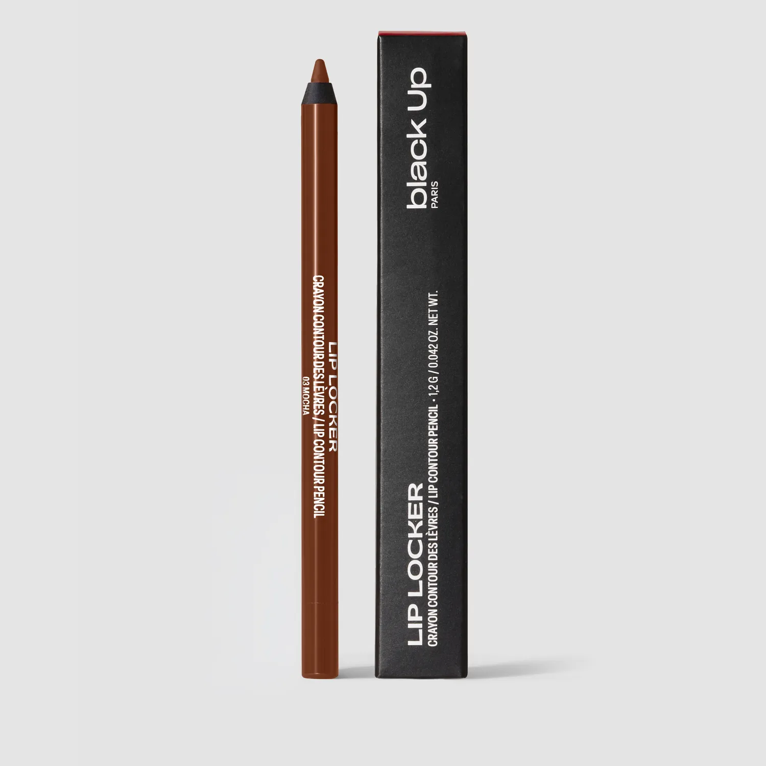 Black Up Lip Locker crayon lèvres mocha nude