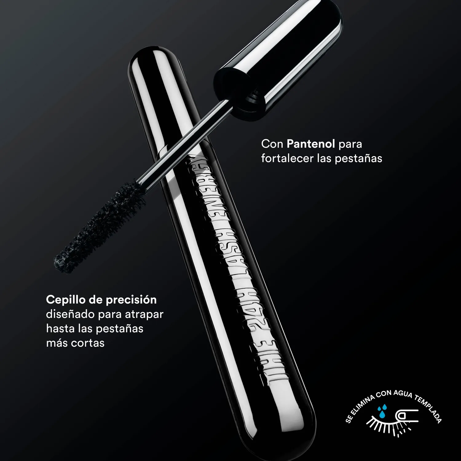 3INA The 24h Lash Energy mascara tubing noir