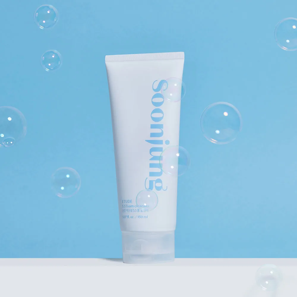 ETUDE Soonjung 5.5 Foam Cleanser nettoyant 150ml doux