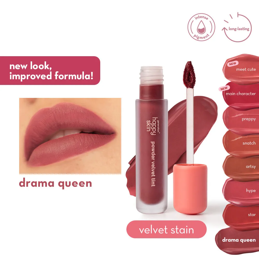 Generation Happy Skin Powder Velvet Tint encre lèvres mate