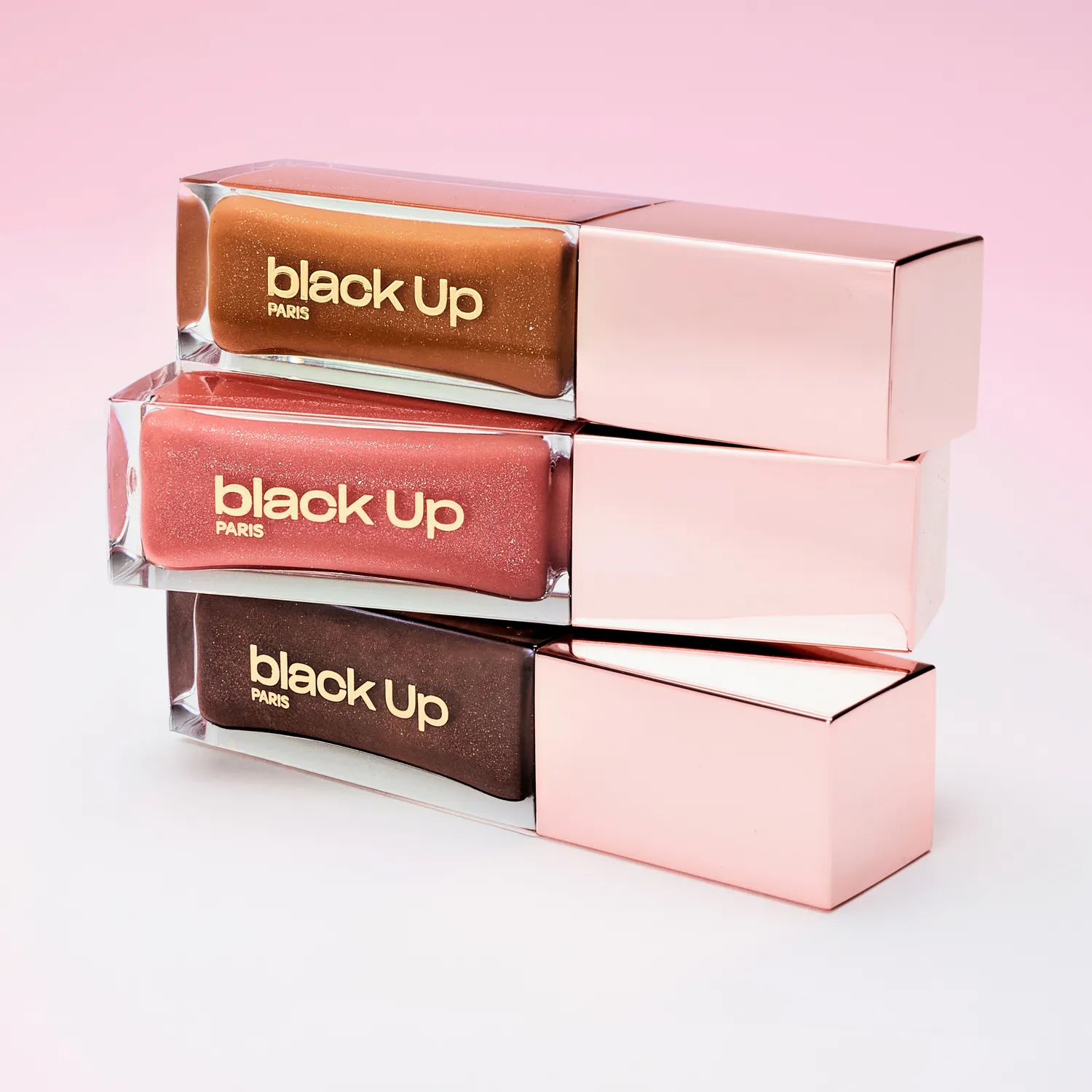 Black Up Glowry gloss Cocoa nacré non collant