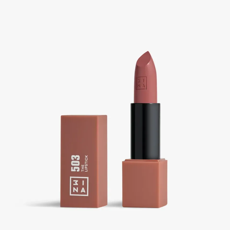 3INA The Lipstick rouge à lèvres 503 rose nude semi-mat