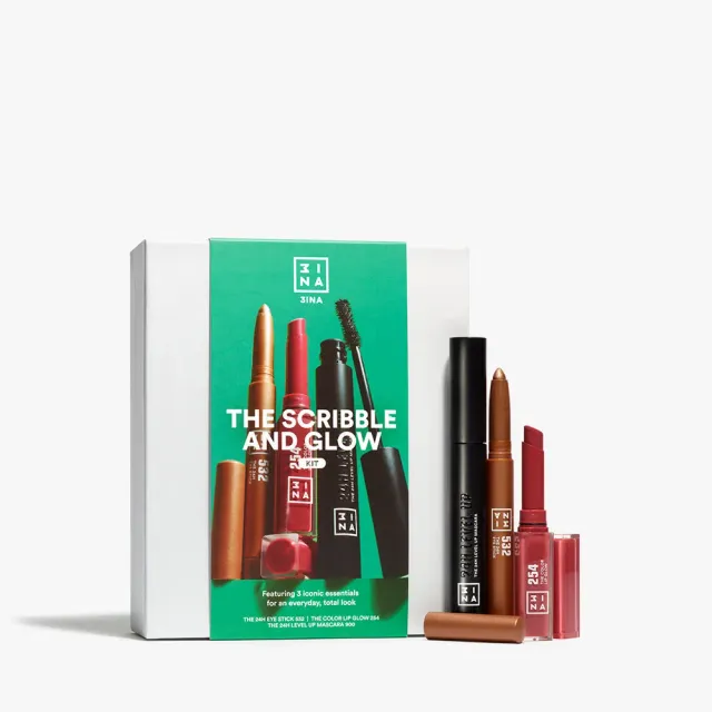 3INA The Scribble and Glow Kit kit maquillage éclat