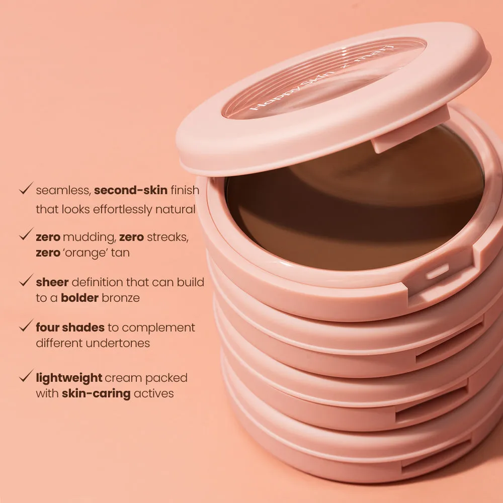 Happy Skin SoftGlow Cream Bronzer crème teinte Light effet soleil