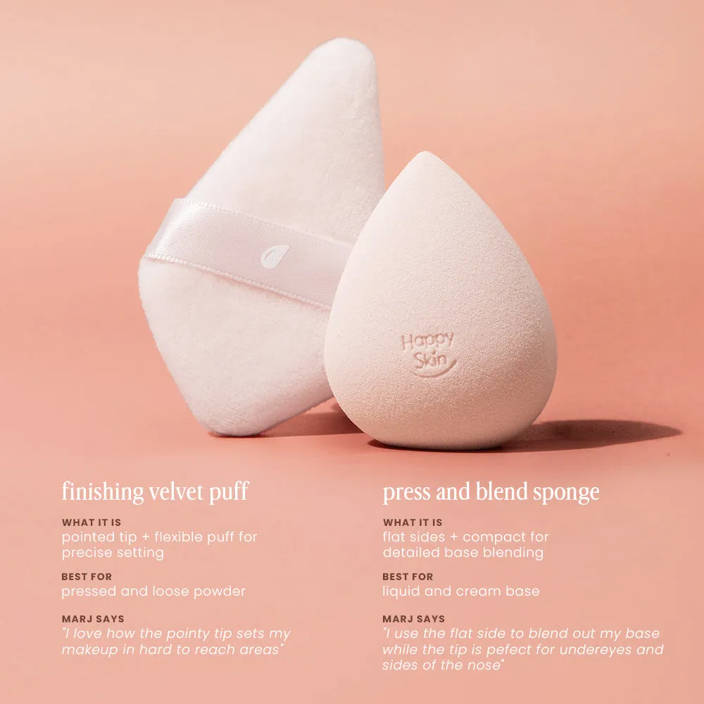 Happy Skin Define + Refine Precision set teint 5 pièces base
