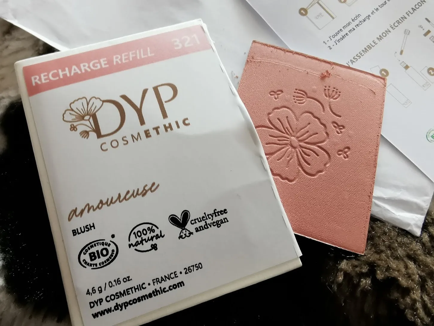 DYP Blush recharge 321 rosé bio naturel