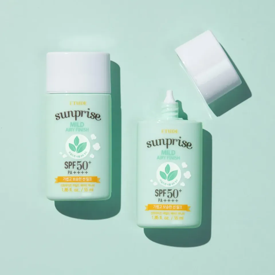 ETUDE Sunprise lait solaire visage SPF50+ 55ml fini mat