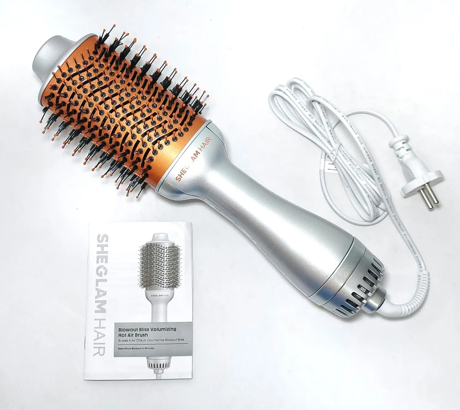SHEGLAM Blowout Bliss brosse à air chaud 4-en-1 61mm 71mm