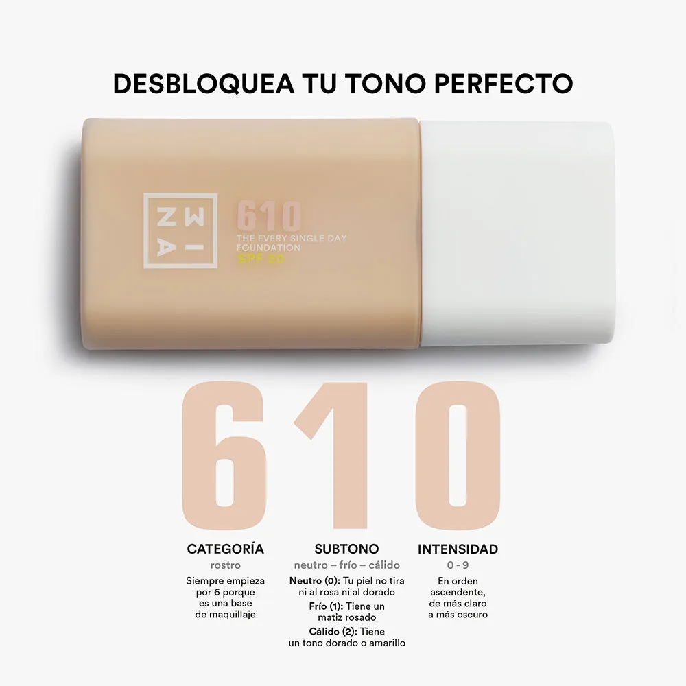 3INA The Every Single Day Foundation 622 fond de teint SPF 50