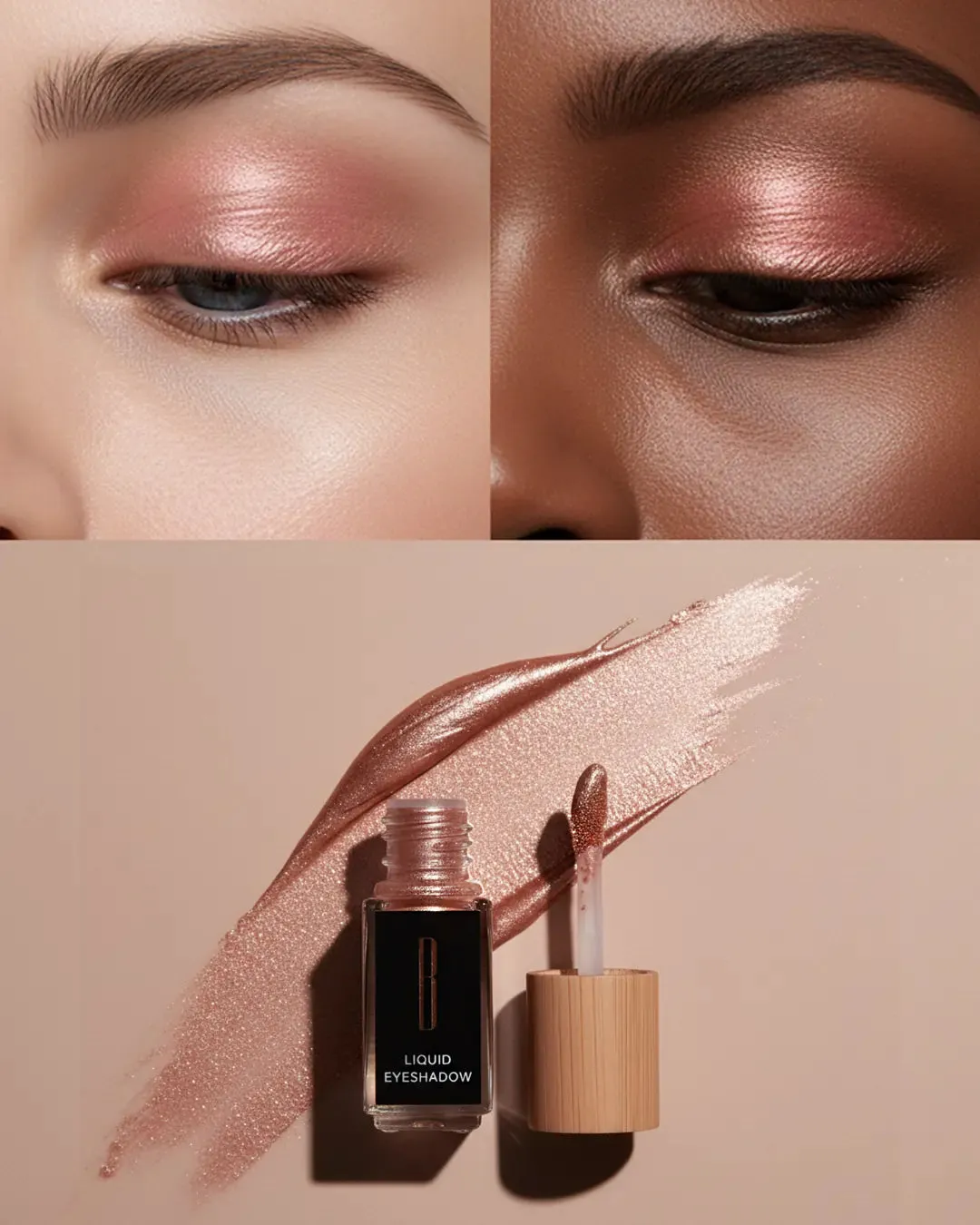 Baims Liquid Eyeshadow fard liquide 10 Pearly Beige 3 ml