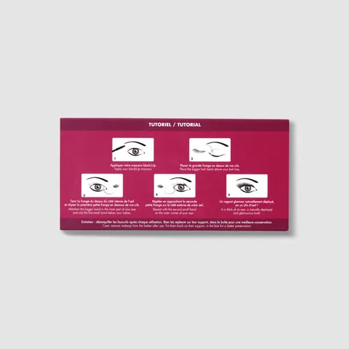 Black Up 06 faux-cils magnétiques frange complète S