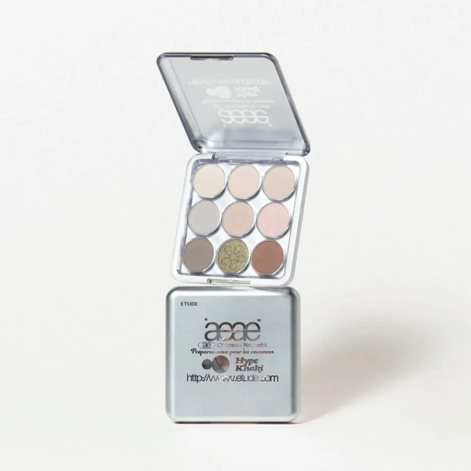 ETUDE Play Color Eyes palette Hype Khaki 8,9g mate