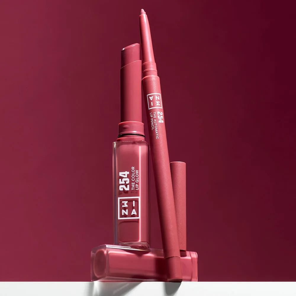 3INA The Color Lip Glow 254 rouge à lèvres teinte lumineuse