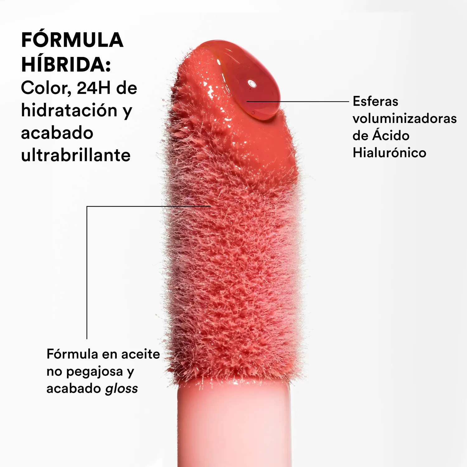3INA The Color Lip Oil lip oil 385 fini verre