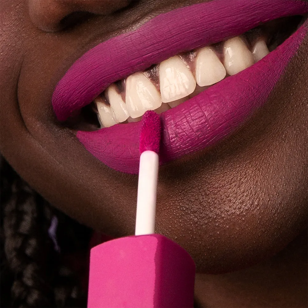 3INA The Longwear Lipstick 386 rouge à lèvres liquide mat 12h
