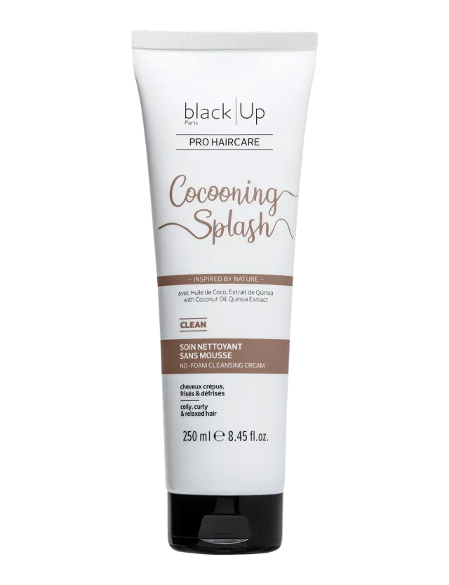 Black Up Cocooning Splash co-wash sans mousse quinoa